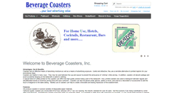 Desktop Screenshot of beveragecoasters.com